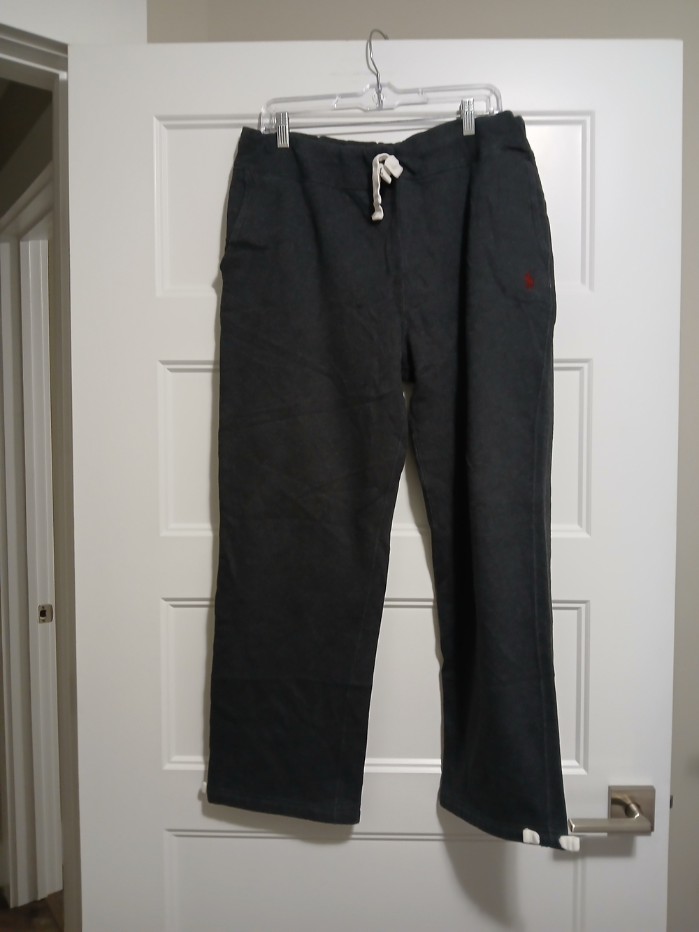 Polo by Ralph Lauren BLACK/ GREY Drawstring Sweatpants